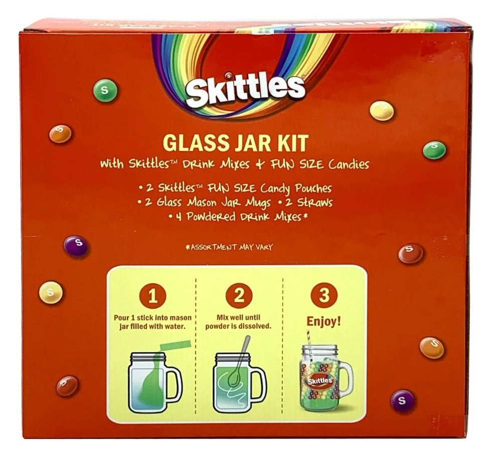 Frankford skittles candy holiday mug gift set 2 pack